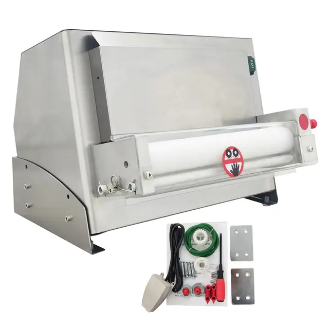 Electric Dough Roller Pizza Sheeter Pastry Press Machine 056789 - Photo 9