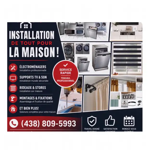 installation lave-vaisselle,HOTTE micro-onde hotte (438)809-5993