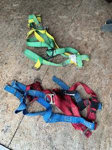 two fall safety harness/ 75 each