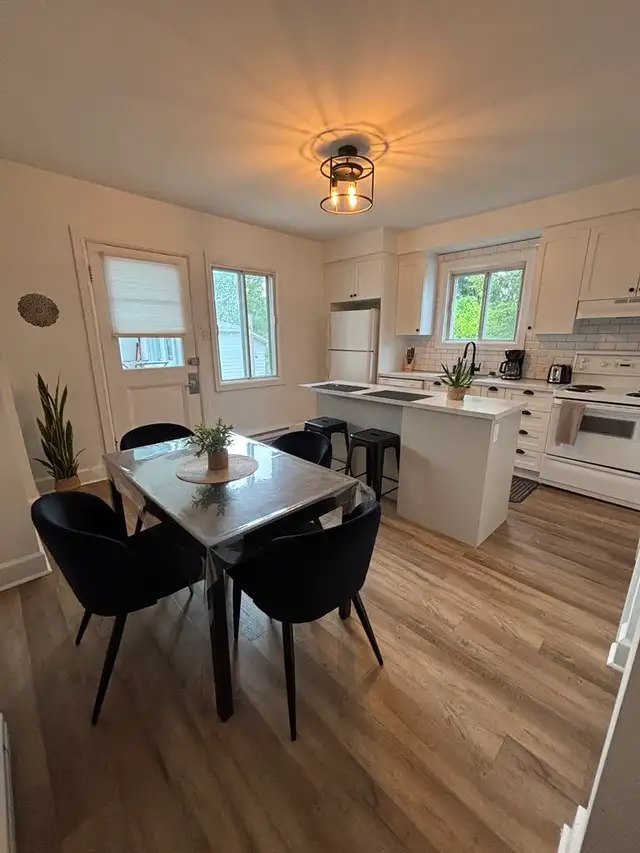️ENTIÈREMENT MEUBLÉ ET ÉQUIPÉ TOUT COMPRIS 2 chambres