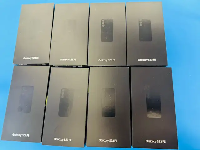 NEW IN BOX Samsung S23 FE - 128GB - 1 YEAR WARRANTY