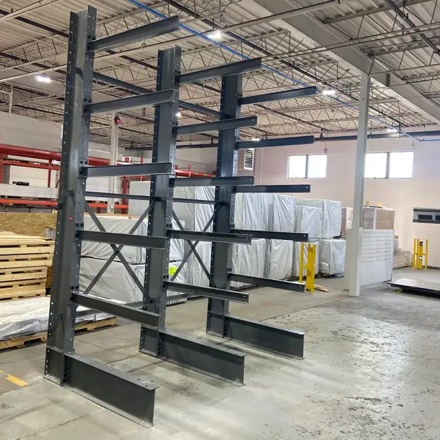 12’ tall cantilever racking in stock - quick ship ready. - Photo 5