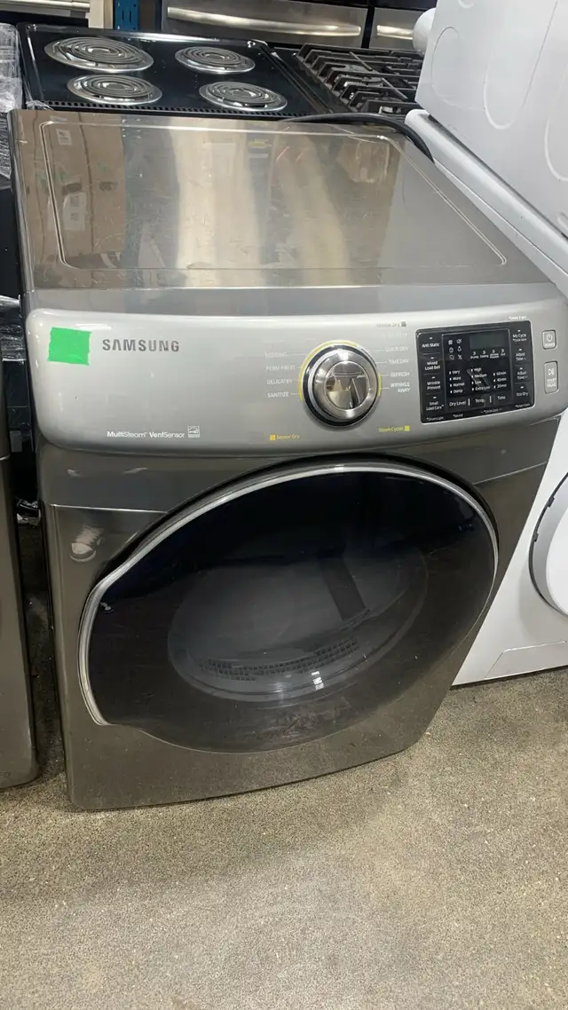 Dryer - 27 Samsung 7.5 Cu ft - Front Load - SS - Used.