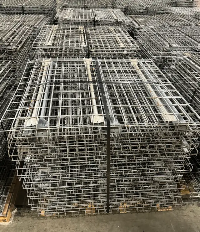 OVER 10,000 USED WIRE MESH DECKS 42' x 46' FOR WAREHOUSE RACK - Photo 4