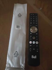 bell fibe télécommande pas utilisé neuf