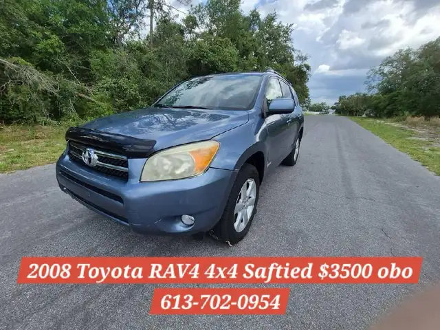 2008 Toyota RAV4 4x4 Saftied $3500 OBO