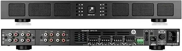 Sonance - DSP 8-130 MKII - 1160W 8.0-Ch. DSP Power Amplifier qsc