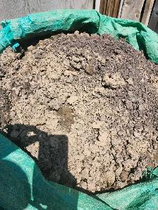 Free clear fill, Soil from gardening,