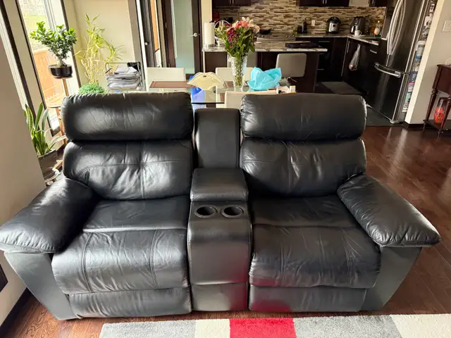 Leather Loveseat Recliner - 2 Available