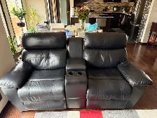 Leather Loveseat Recliner - 2 Available