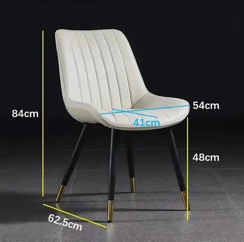 Brand New Set of 4 Modern PU Upholstered Dining Chairs $449 - Photo 5