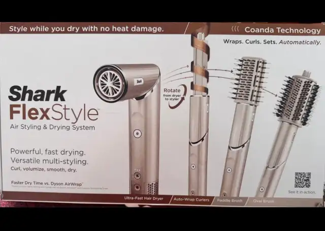 shark flex hair styler