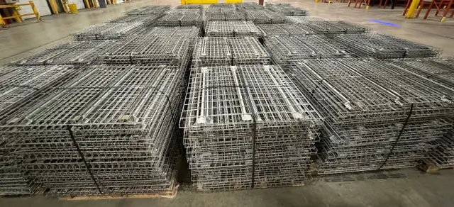 42' x 46' Used  wire mesh decks for box beams or step beams - Photo 2