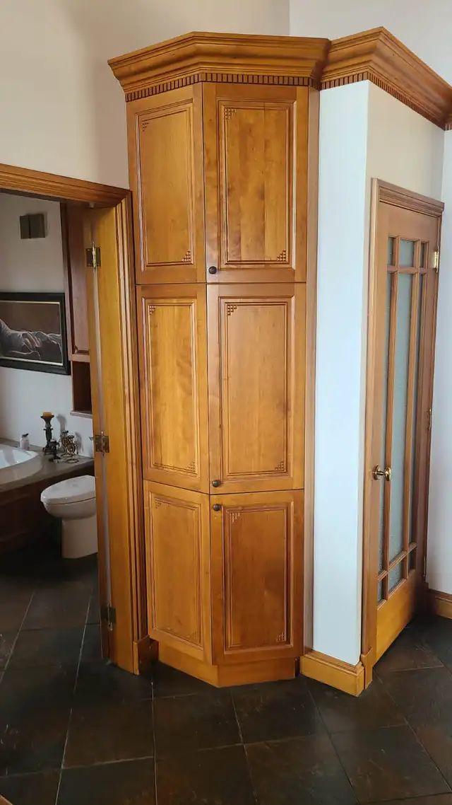 Armoires cuisine, salle de bain et salon - Photo 5