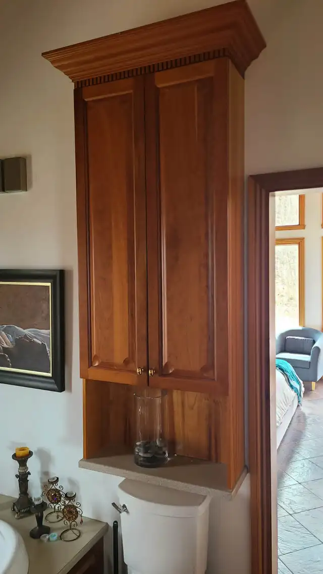 Armoires cuisine, salle de bain et salon - Photo 8