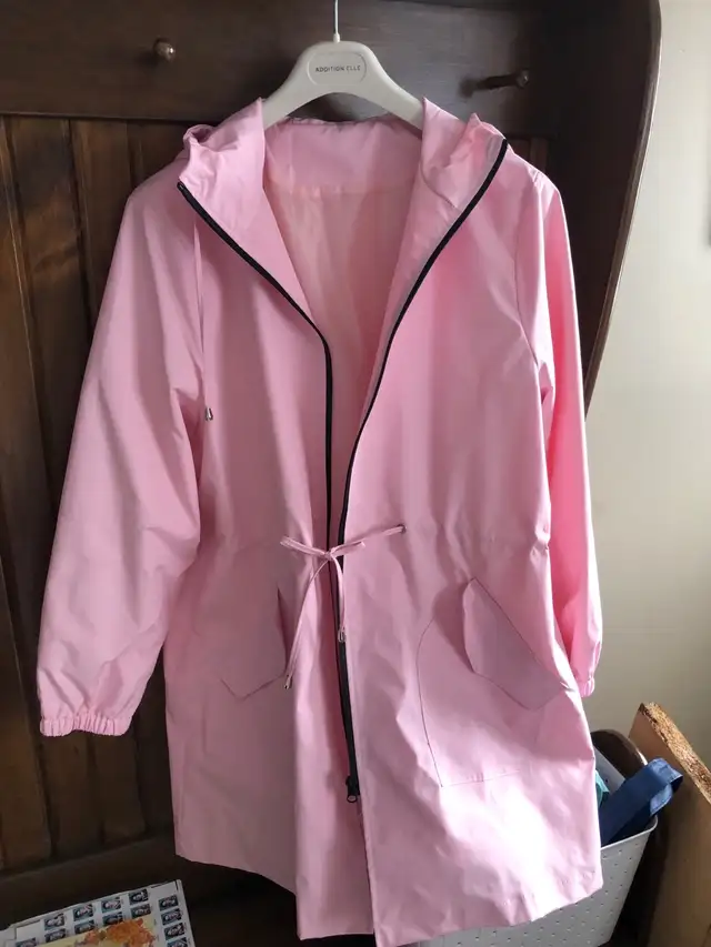 Brand new fall pink jacket.  Never been worn.   Asking $20.00