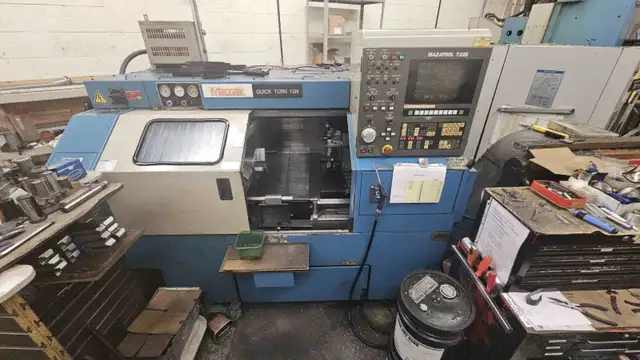 1993 Mazak Quick Turn 15N CNC Lathe