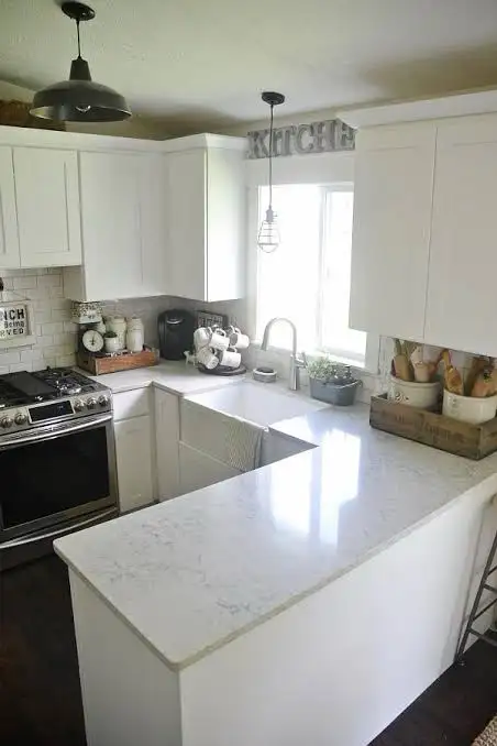 Kitchen Renovation Cabinets Countertops Backsplash - Photo 2