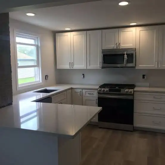 Kitchen Renovation Cabinets Countertops Backsplash - Photo 6