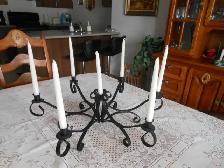 Chandelier en fer forgé - Photo 2