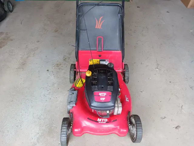 MTD rear bag mower