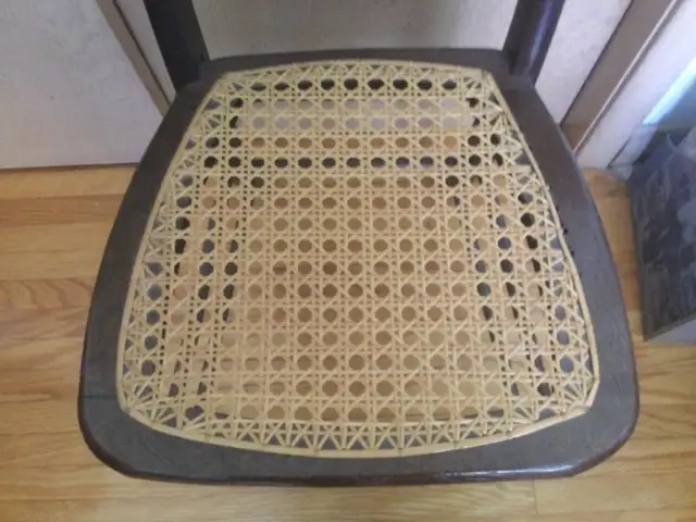 Solid Wood Chair, Cane Seating - Photo 2