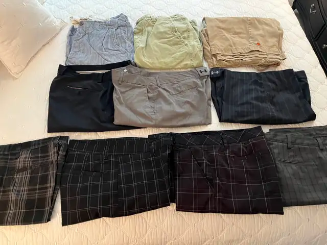 Men's Shorts - All size 36 - Abercrombie, Under Armour, Various