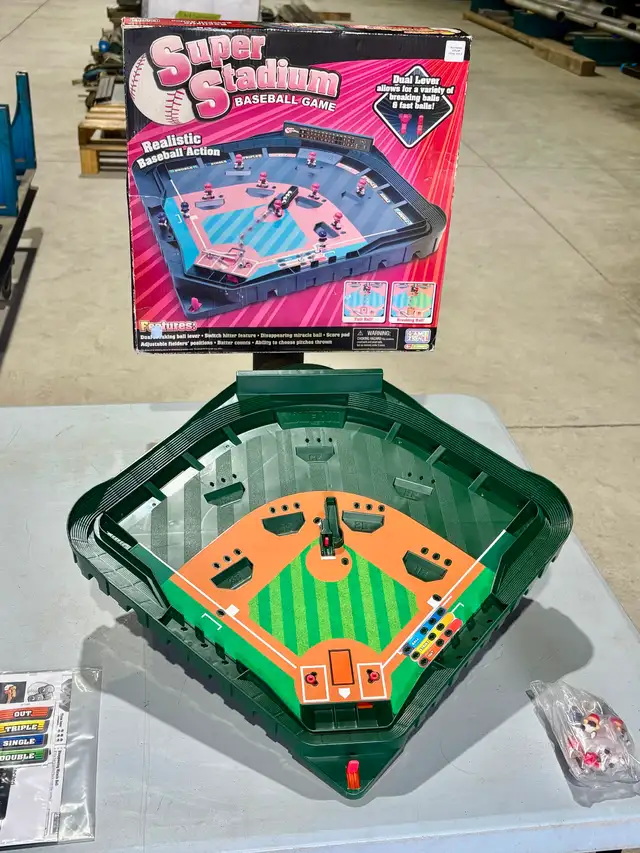 Game Zone "Super Stadium" Baseball Game (Original Box. COMPLETE) - Photo 7