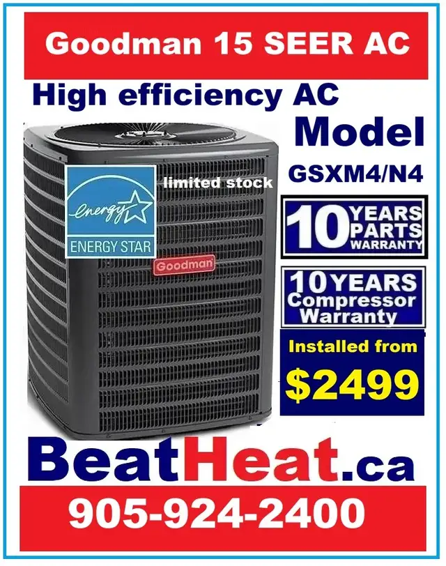 Carrier Lennox Goodman Air conditioner and Furnace deals of 2026 - Photo 3
