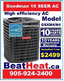 Carrier Lennox Goodman Air conditioner and Furnace deals of 2026 - Photo 3
