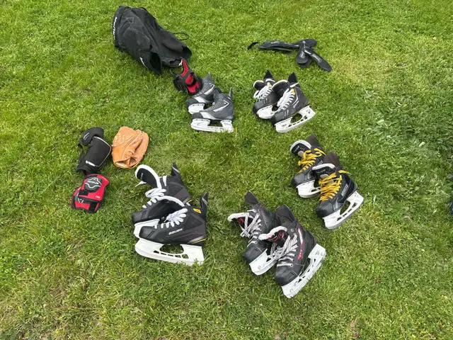 Kids Hockey Skates Used