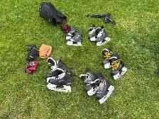 Kids Hockey Skates Used