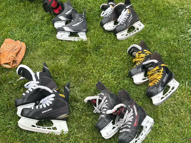 Kids Hockey Skates Used - Photo 2