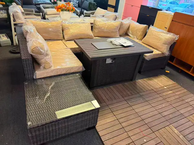 Brand New 8pcs Patio Furniture Set Firepit Table Special $869 - Photo 7