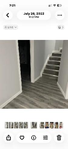 2 beds 1 bath basement on rent in Summerside