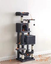 Brand New Cat Tree 2 Perches 2 Caves Special $109 - Photo 6