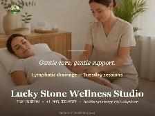 Gentle care, gentle support.Lymphatic drainage — a light-touch