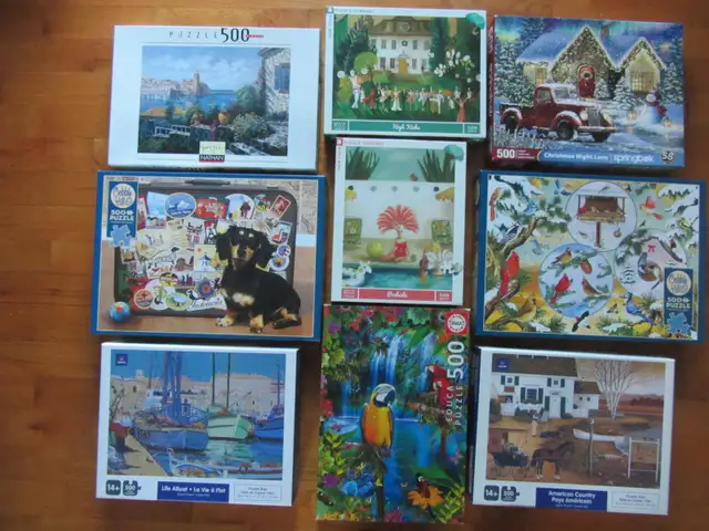 Casse-têtes 500 pièces à vendre ... voir photos - Photo 4