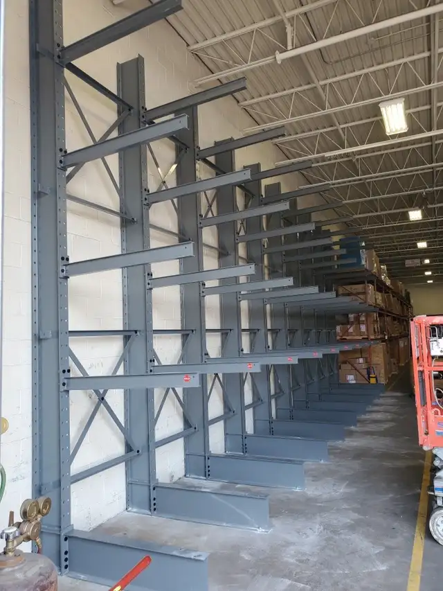 16’ tall cantilever racking in stock - quick ship ready. - Photo 7