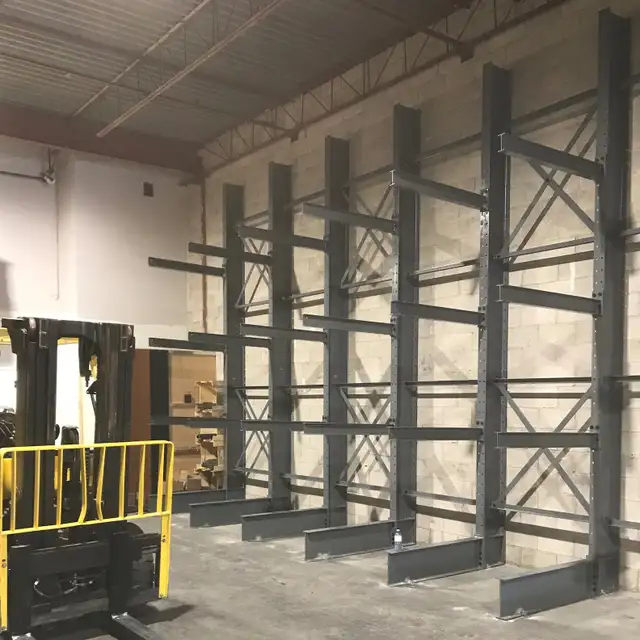 16’ tall cantilever racking in stock - quick ship ready. - Photo 9