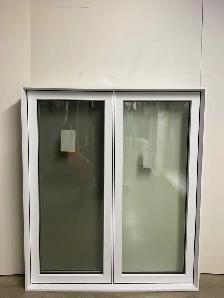 10904BP Fenêtre Battant PVC Blanc 2 sect 1 ouvr 47 x 54 1/2