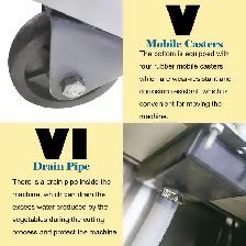 Multi-function Fruit & Vegetable Cutter 110V 1500W 056393 - Photo 5