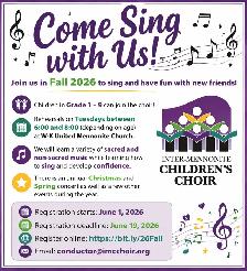 Come Sing with Us!