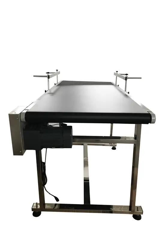 Packaging Machine 59'x24' Black PVC Belt Conveyor230048 - Photo 5