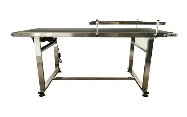 Packaging Machine 59'x24' Black PVC Belt Conveyor230048 - Photo 6