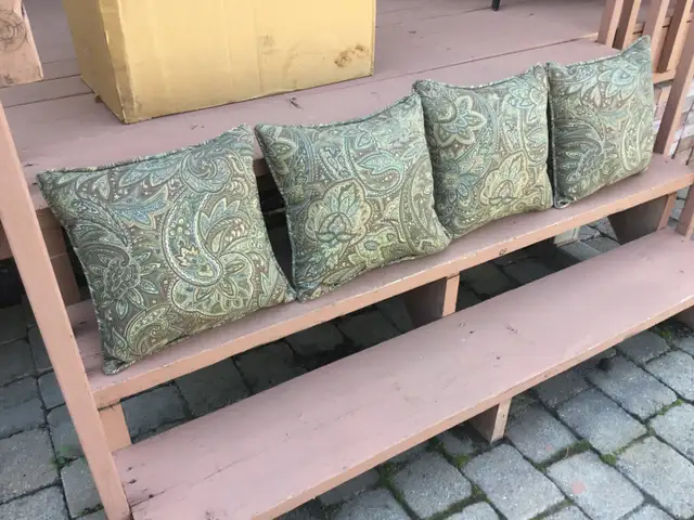 Patio Furniture Pillows $45 For All 4