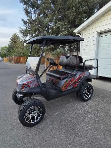 Lifted Club Car Tempo Lithium Golf Cart (With Rear Seat)