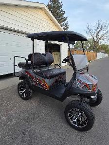 Lifted Club Car Tempo Lithium Golf Cart (With Rear Seat) - Photo 2