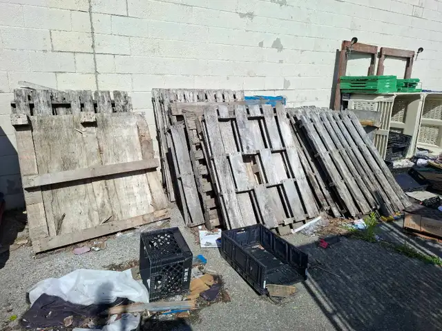 Free scrap pallets