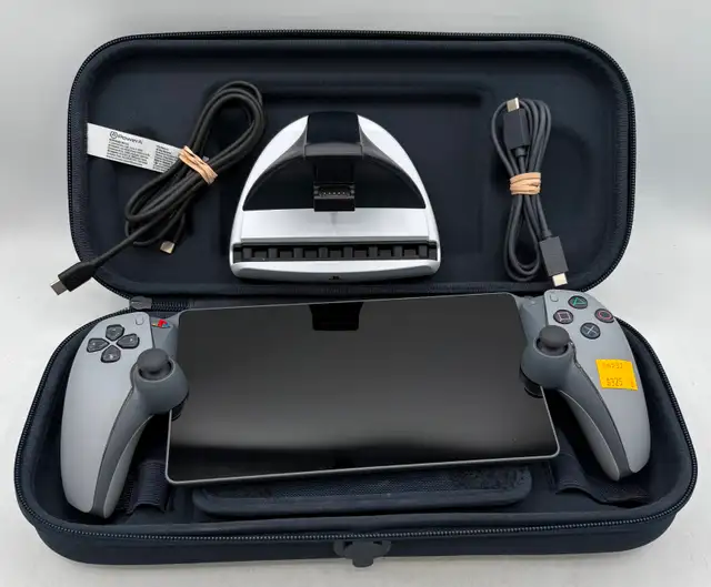 30th Anniversary PS Portal with Charging Dock, Wires, and Case